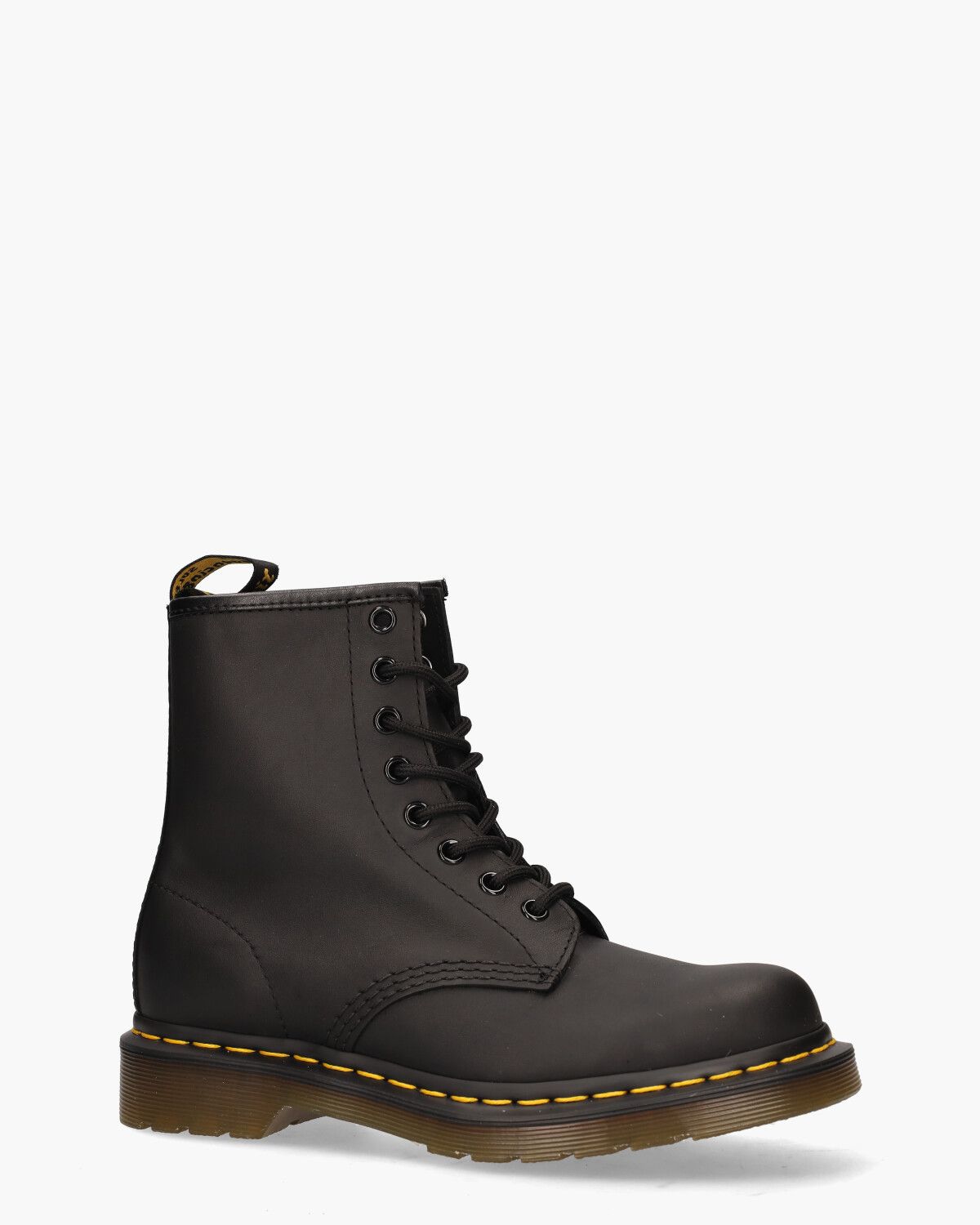 Dr. Martens 1460 Pascal Greasy Zwart Dames Veterboots Van Arendonk