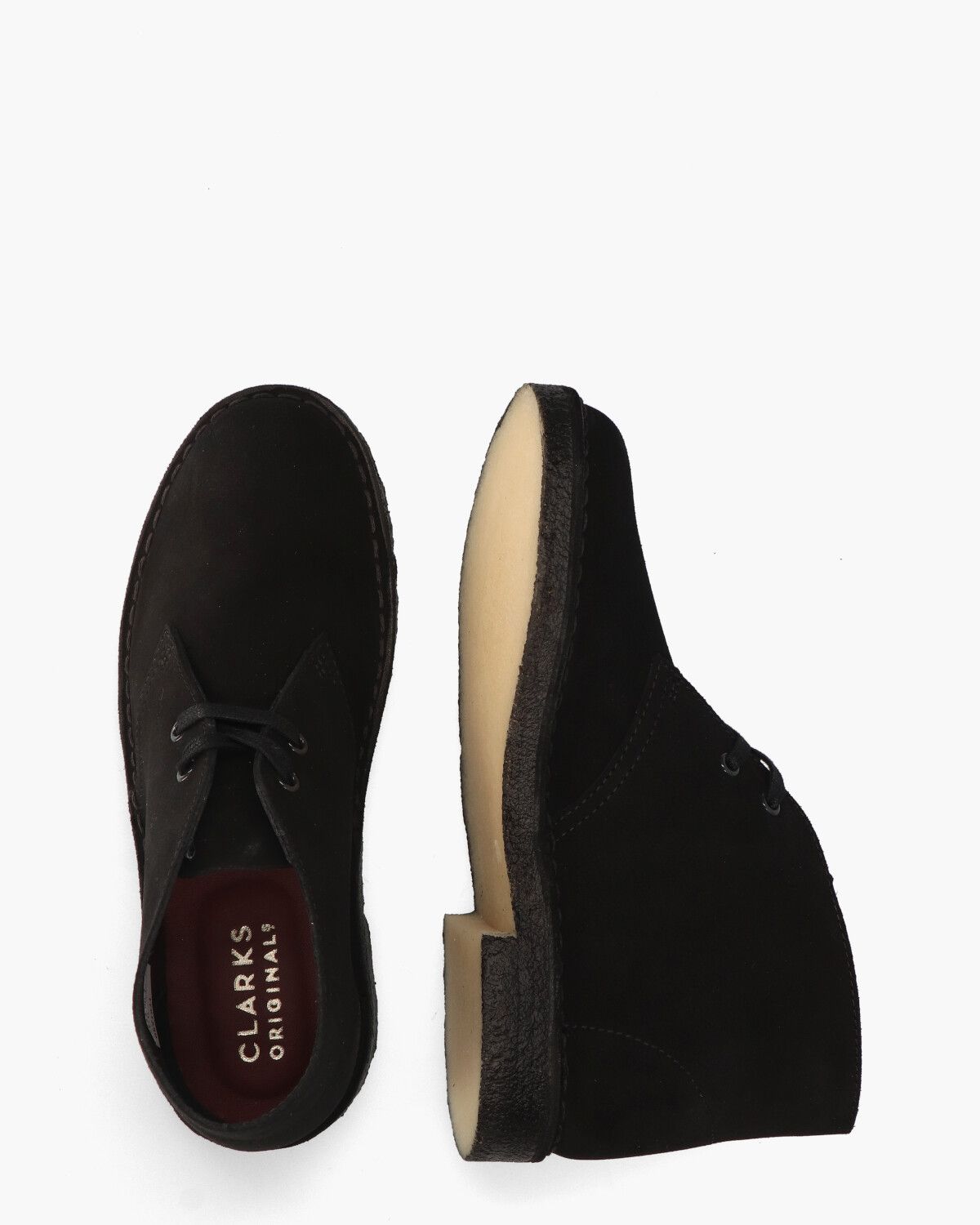 Clarks desert boot sale zwart
