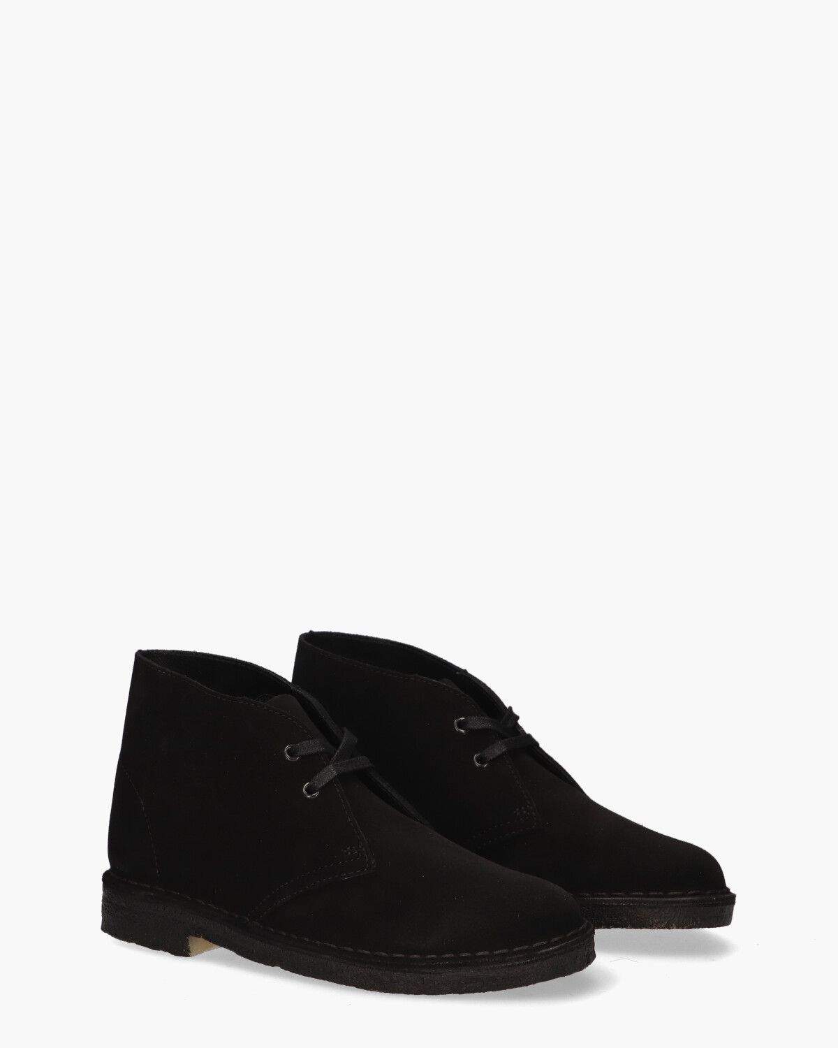 Desert Boot Zwart Dames Veterboots