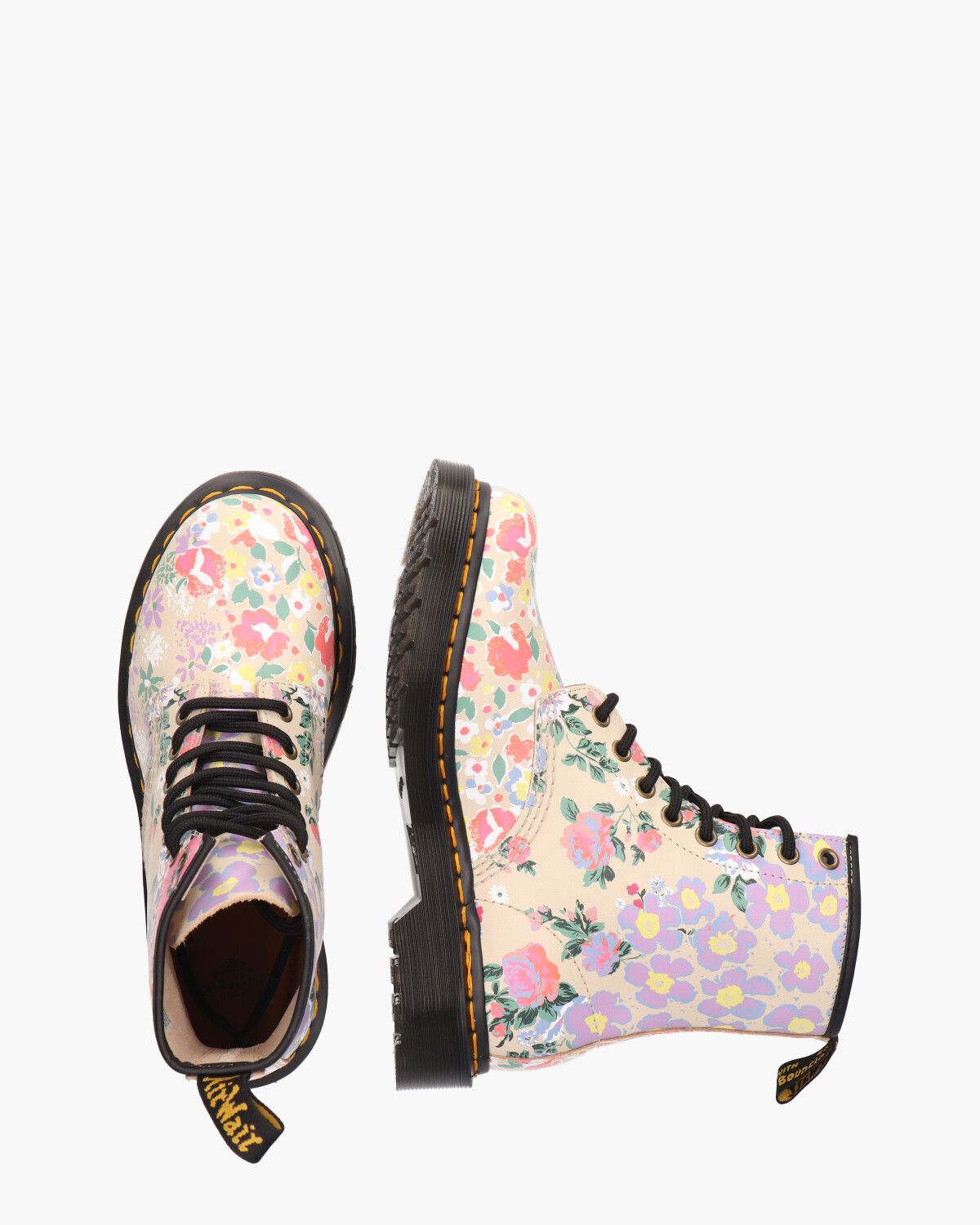 1460 Floral Mash Up Multicolor Dames Veterboots