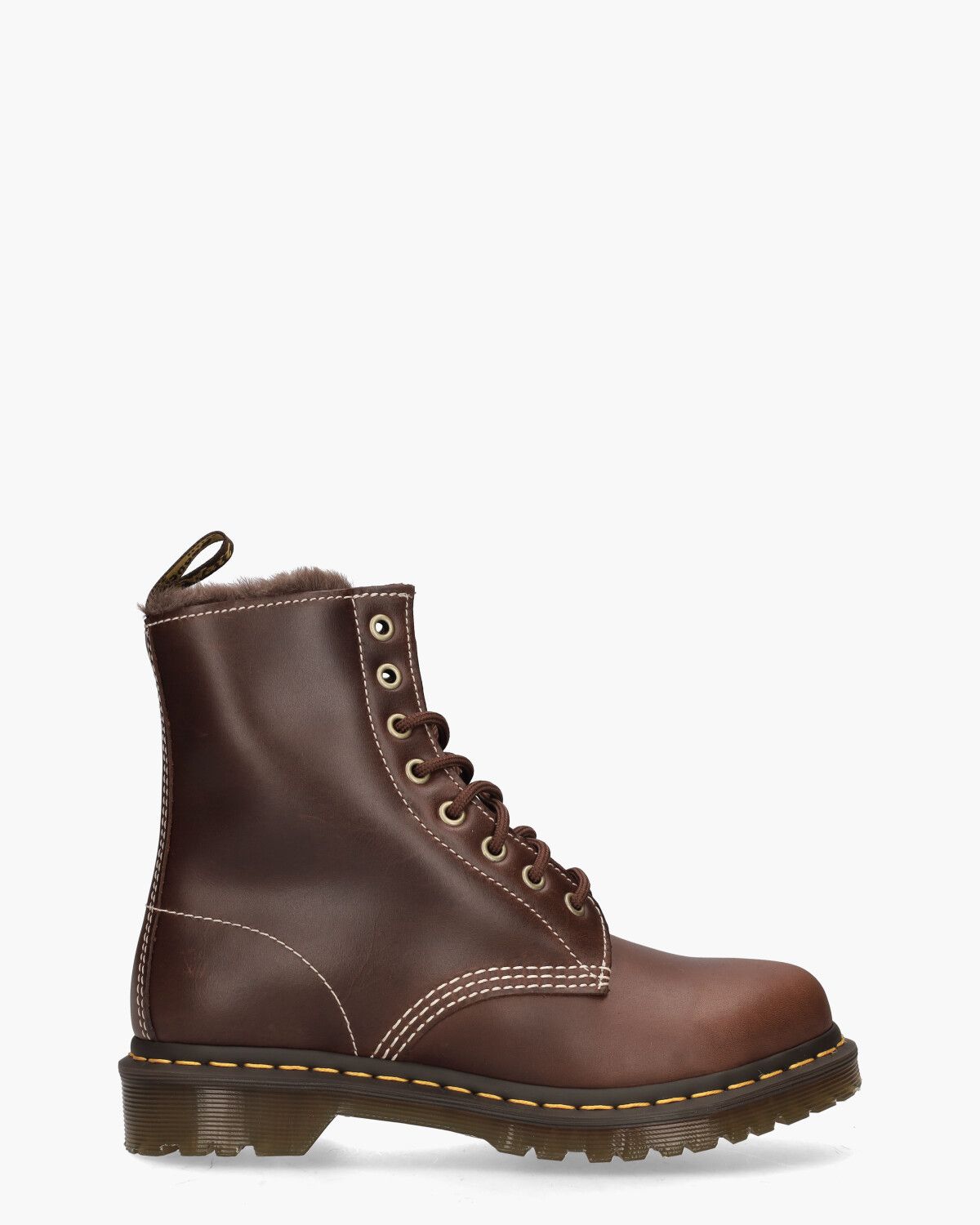 1460 Serena Donkerbruin Dames Veterboots