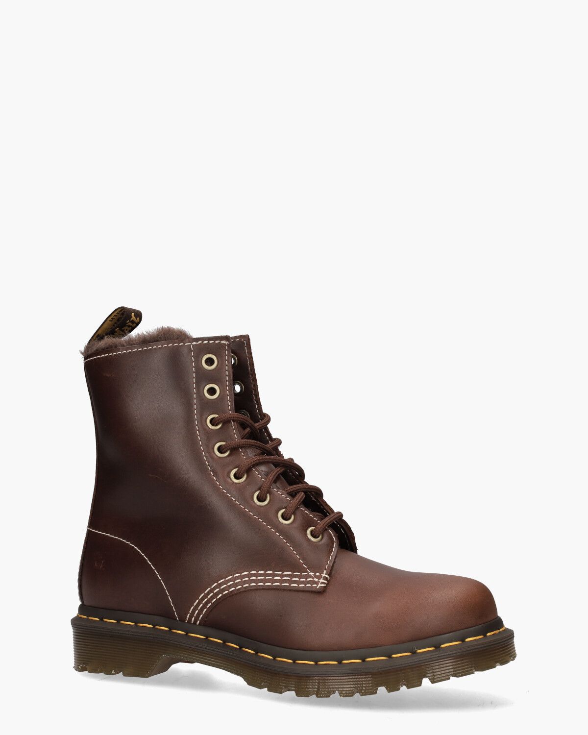 1460 Serena Donkerbruin Dames Veterboots