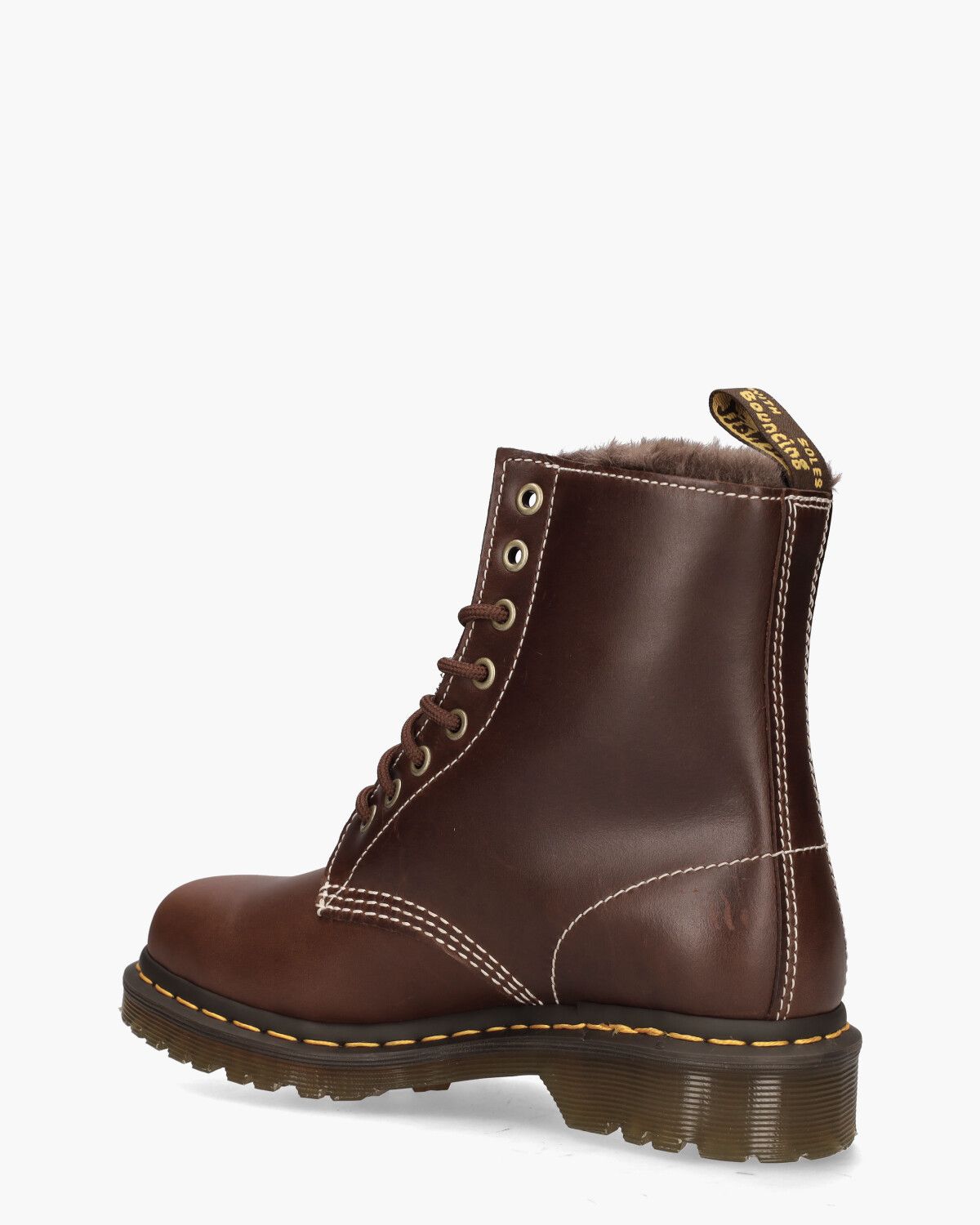 1460 Serena Donkerbruin Dames Veterboots