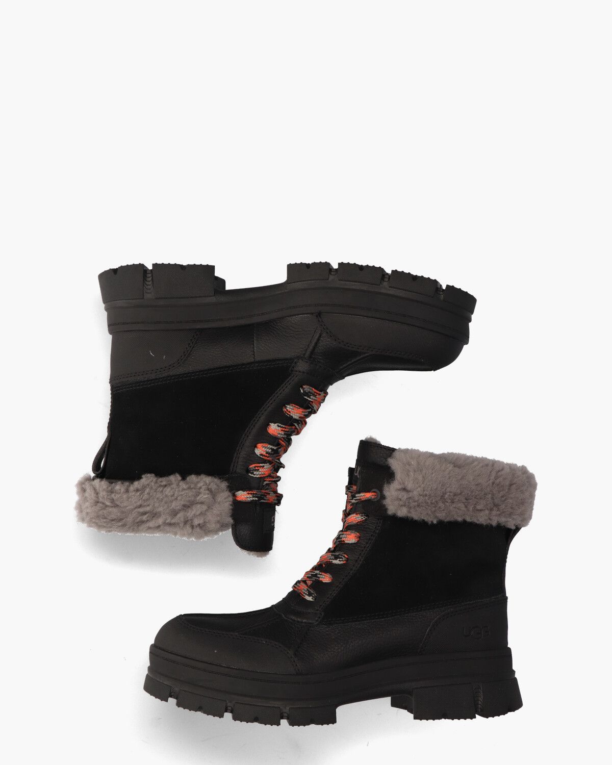 Ashton Addie Boot Black Dames Veterboots