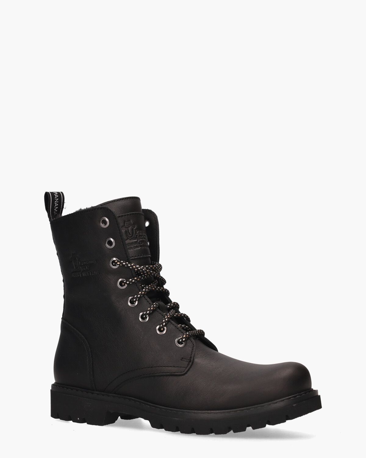 Frisia B1 Zwart Dames Veterboots