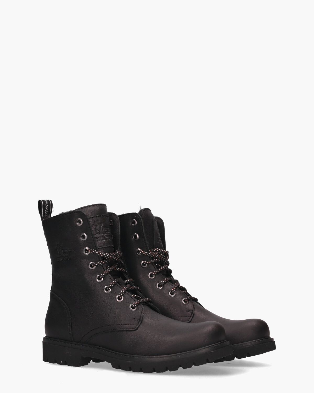 Frisia B1 Zwart Dames Veterboots