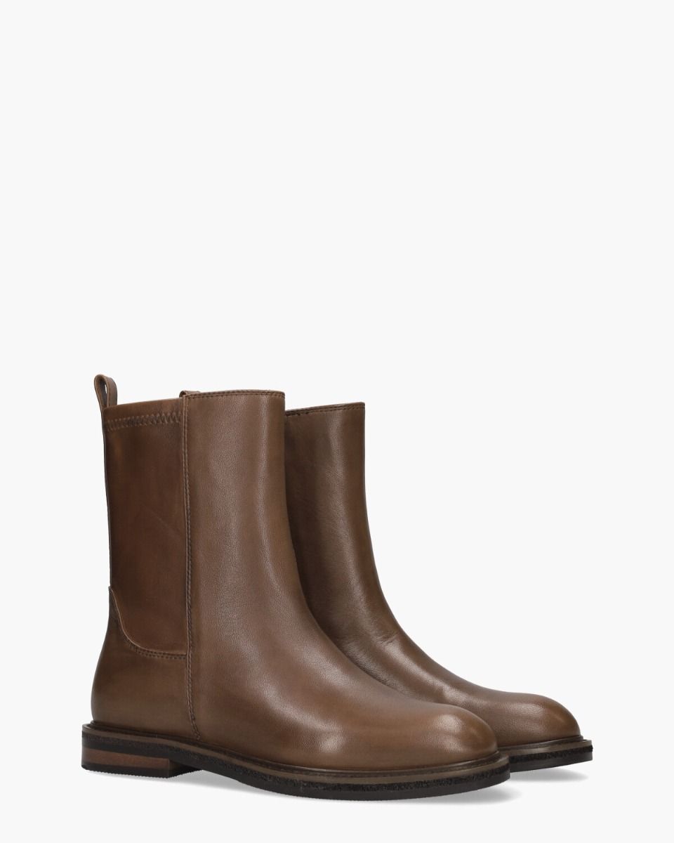 Alba-Ma V.3 Bruin Dames Enkelboots