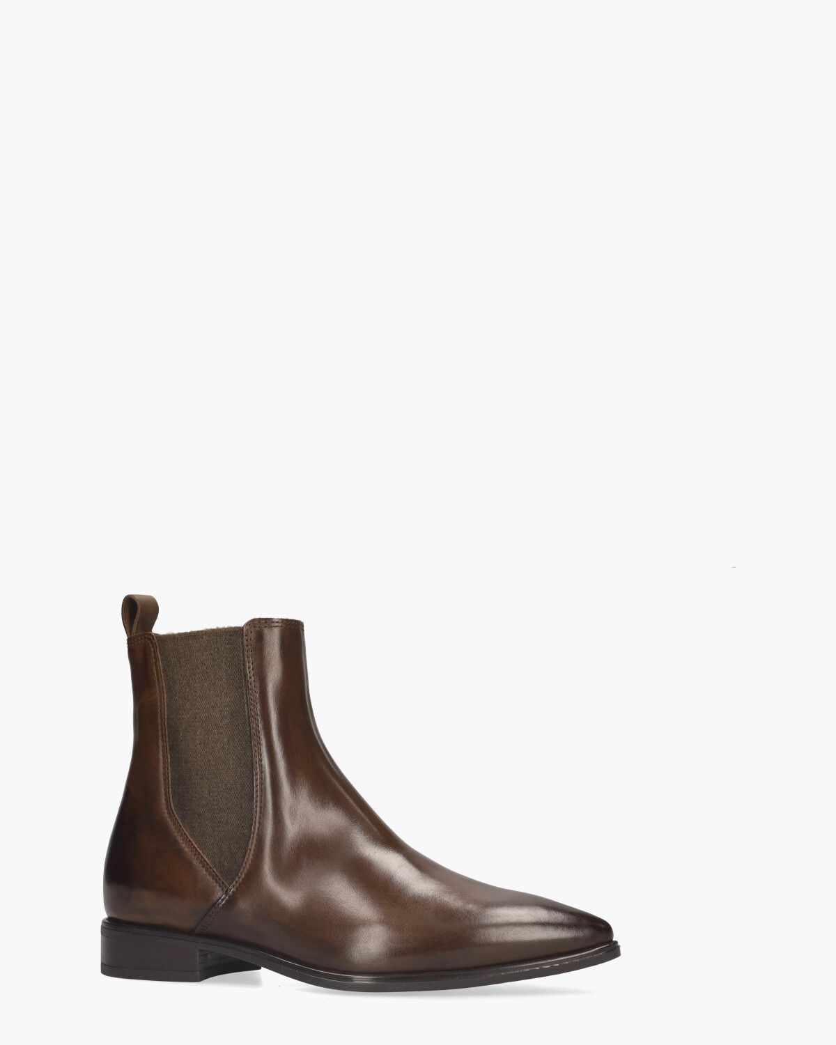Vasiliki Donkerbruin Dames Chelseaboots