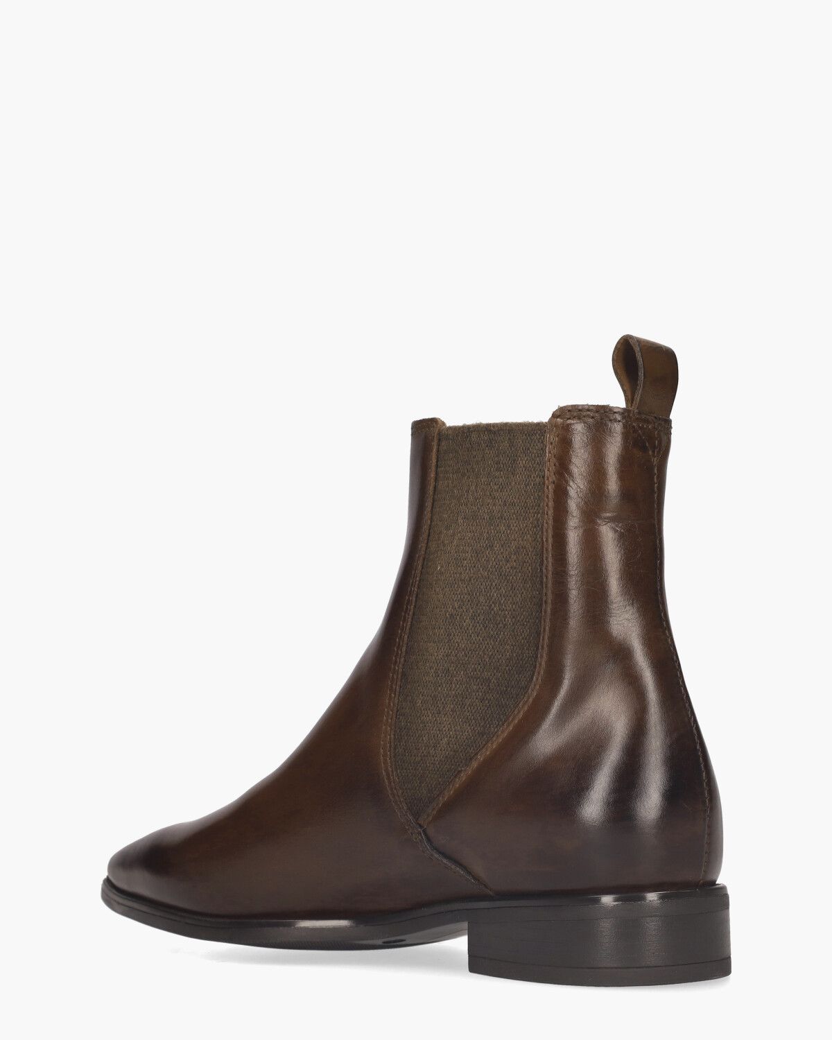 Vasiliki Donkerbruin Dames Chelseaboots