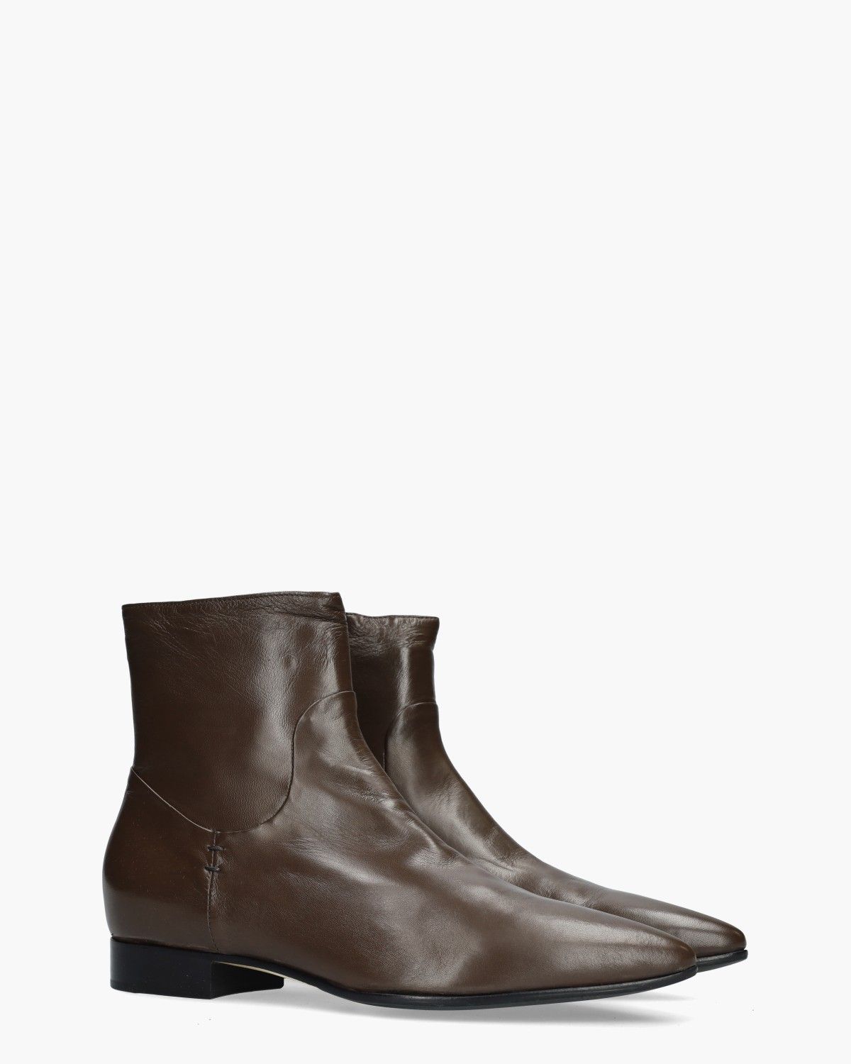 2131B Bruine Dames Enkellaarsjes