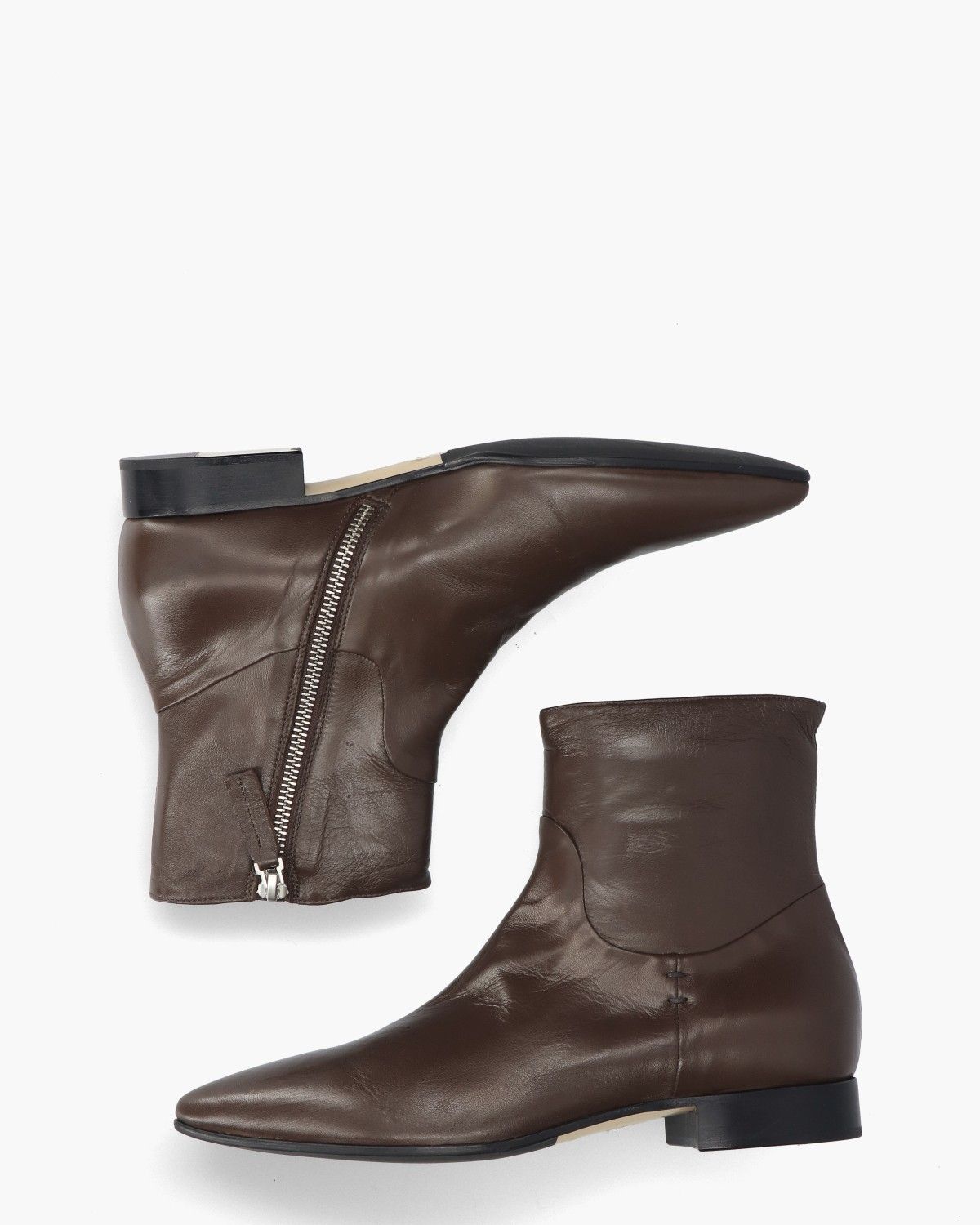 2131B Bruine Dames Enkellaarsjes