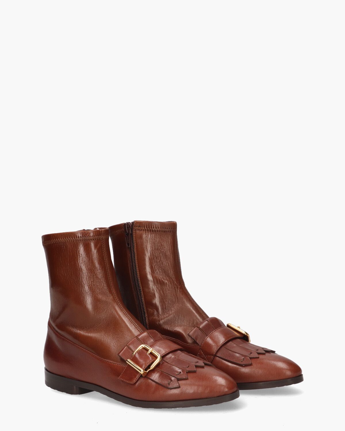 8878 Bruin Dames Enkelboots