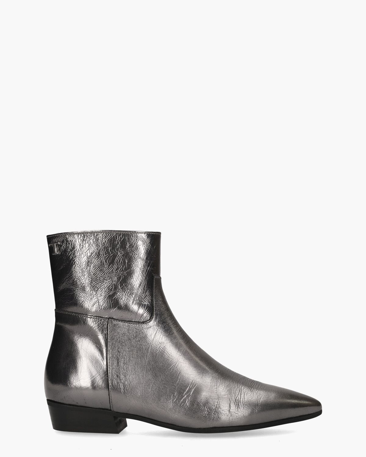 Belinda Zilver Dames Enkelboots