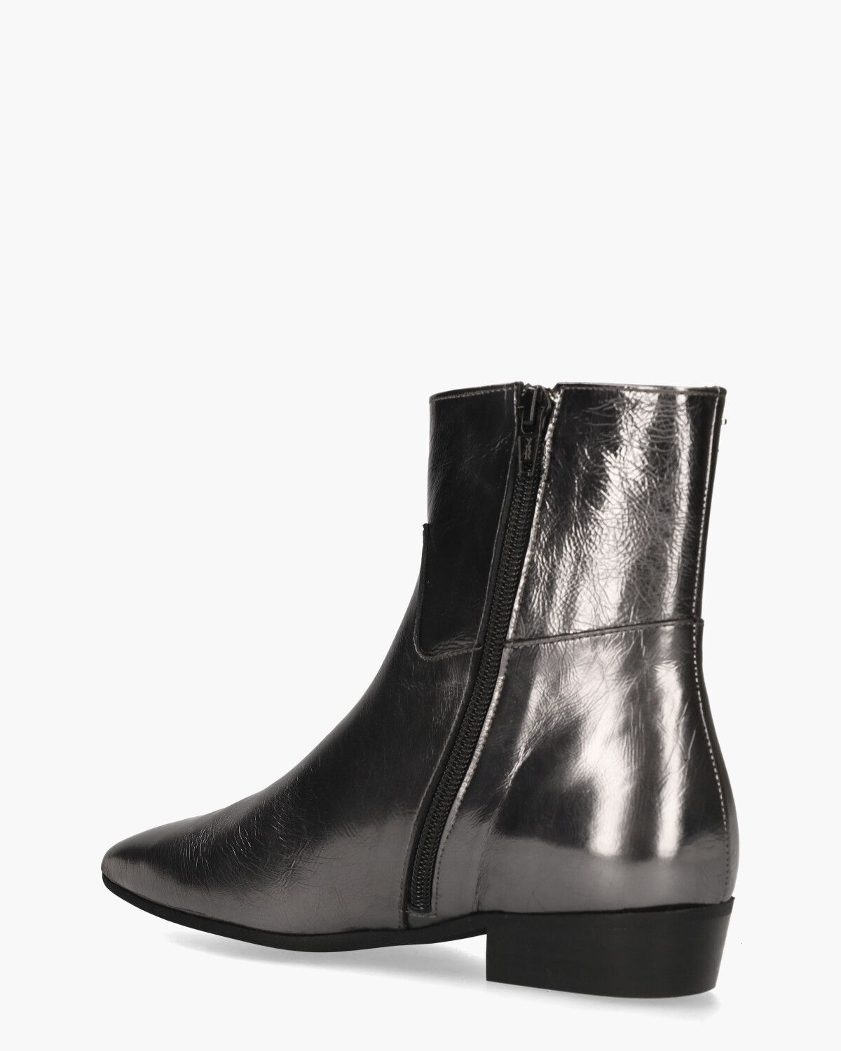 Belinda Zilver Dames Enkelboots