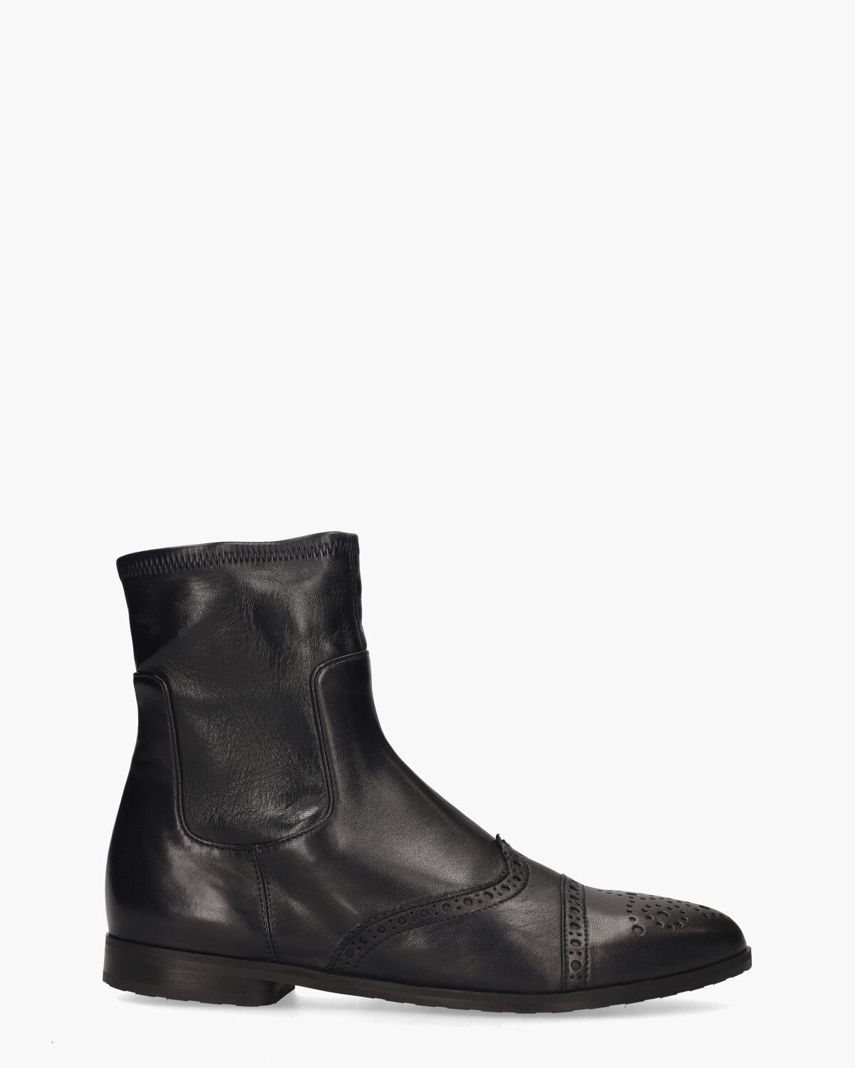 9016 Donkerblauw Dames Enkelboots
