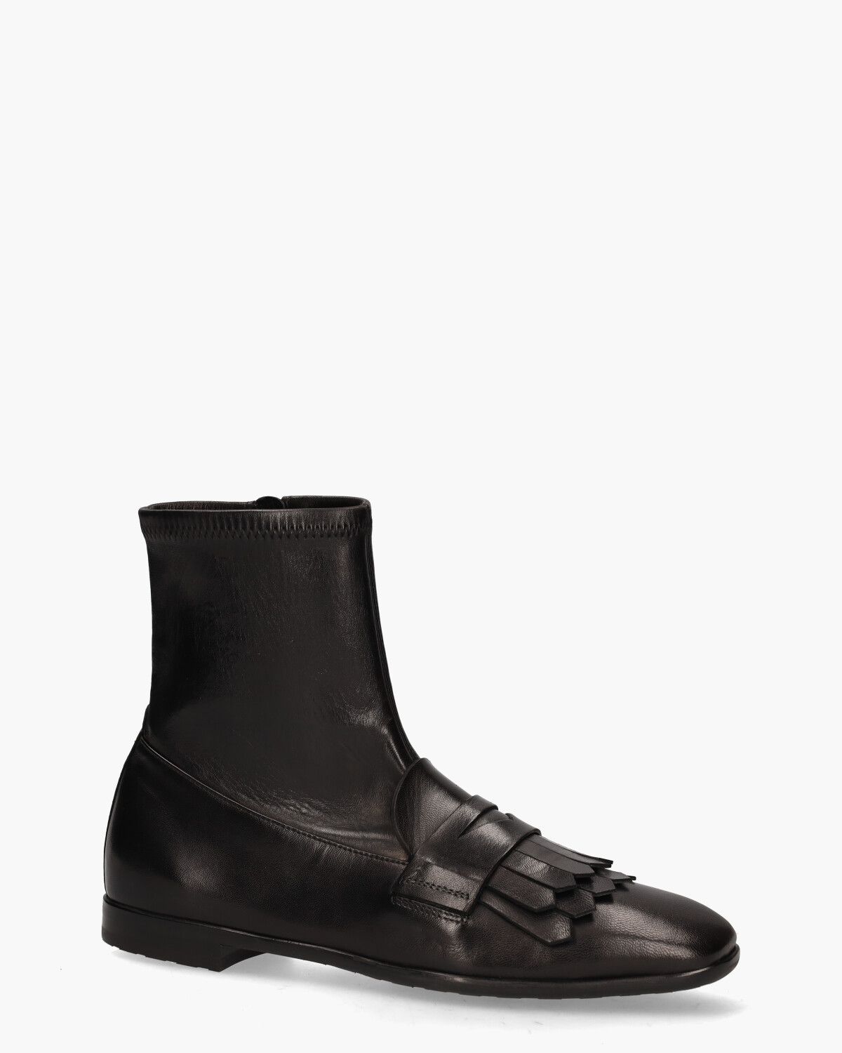 9889 Zwart Dames Enkelboots