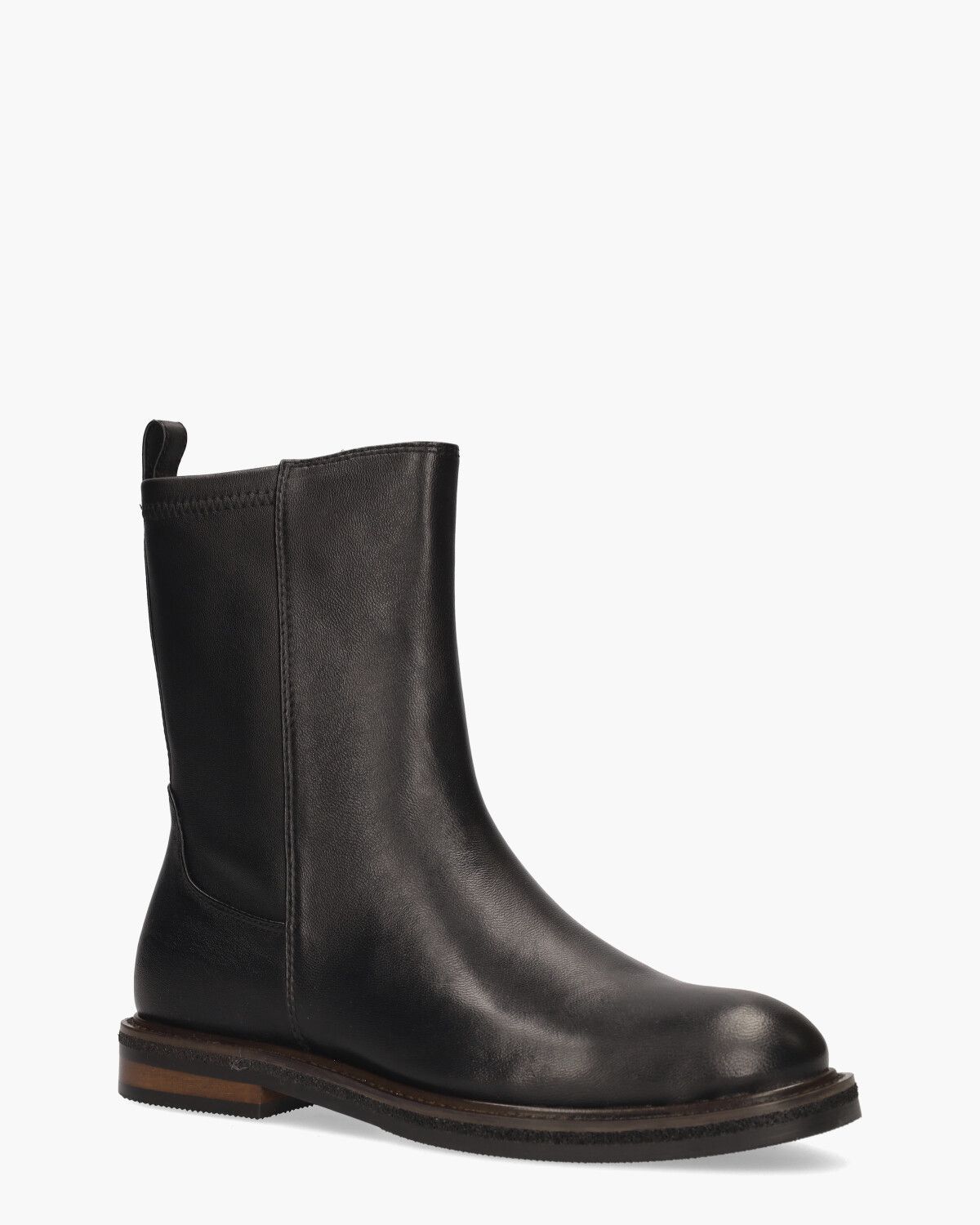 Alba-Ma V.2 Zwart Dames Enkelboots