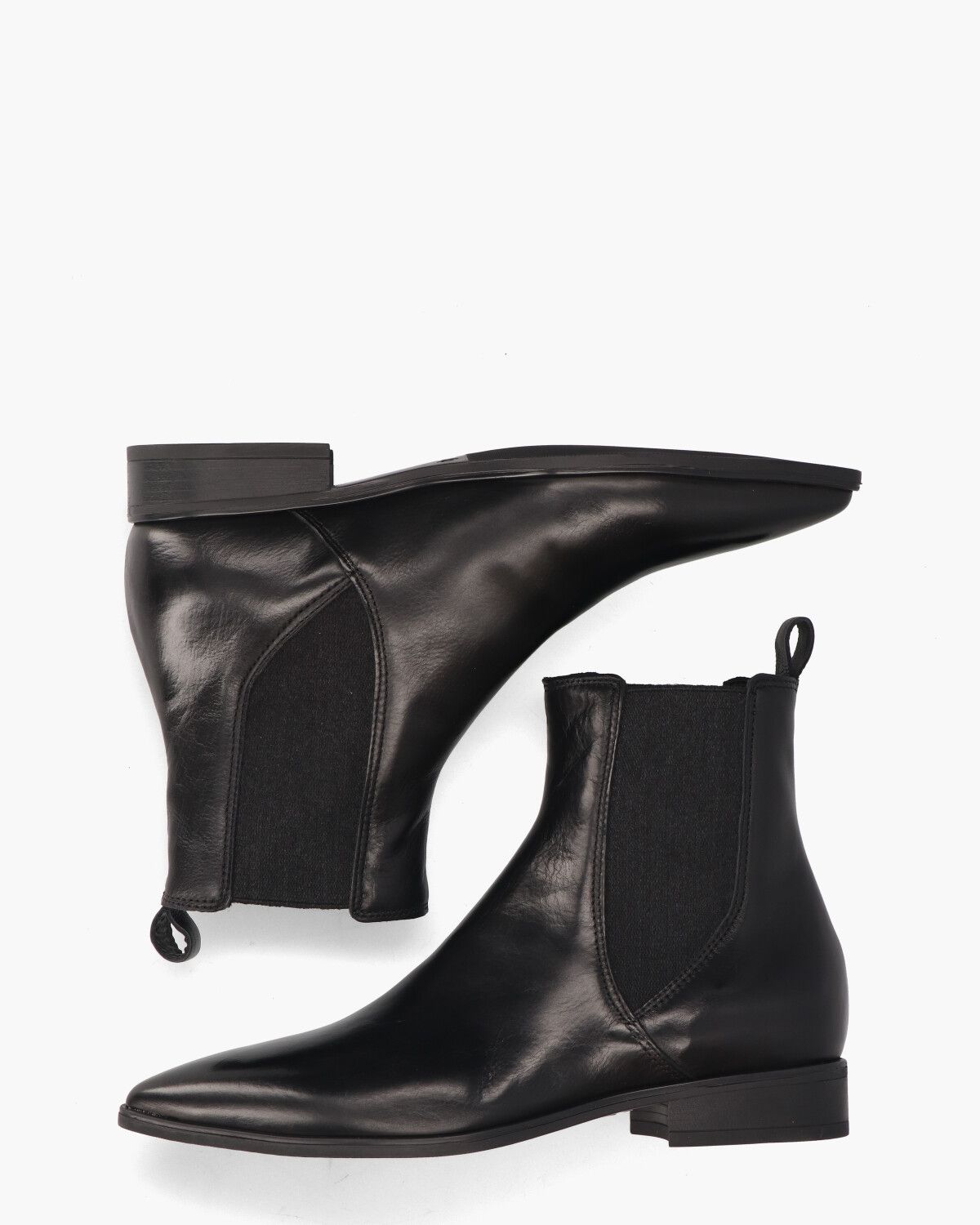 Vasiliki Zwart Chelsea Damesboots 