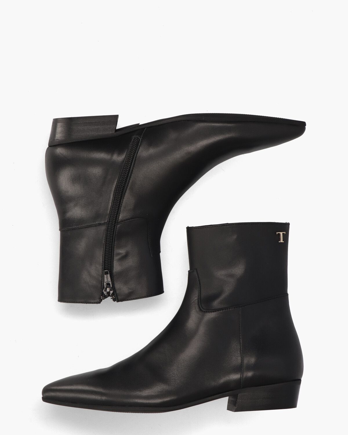 Belinda Zwart Dames Enkelboots