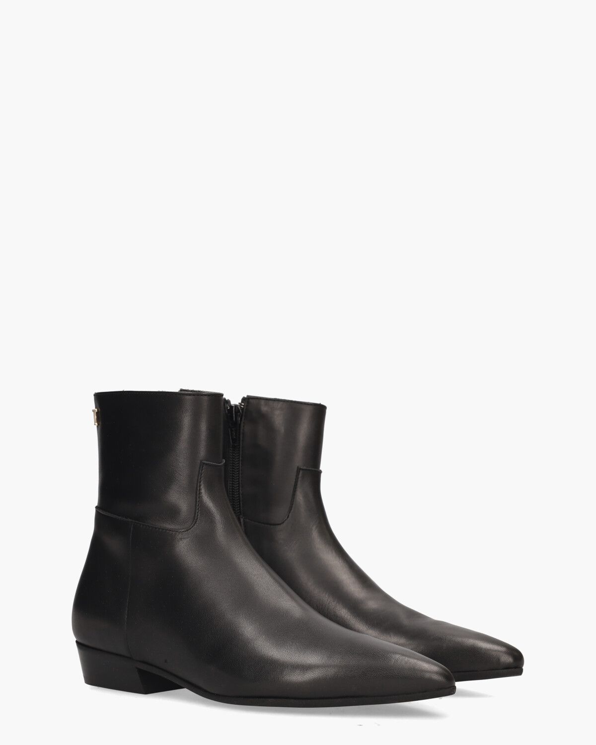 Belinda Zwart Dames Enkelboots