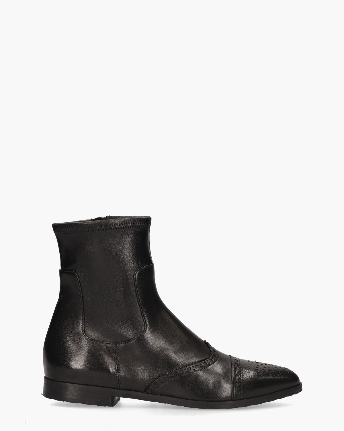 9016 Zwart Dames Enkelboots
