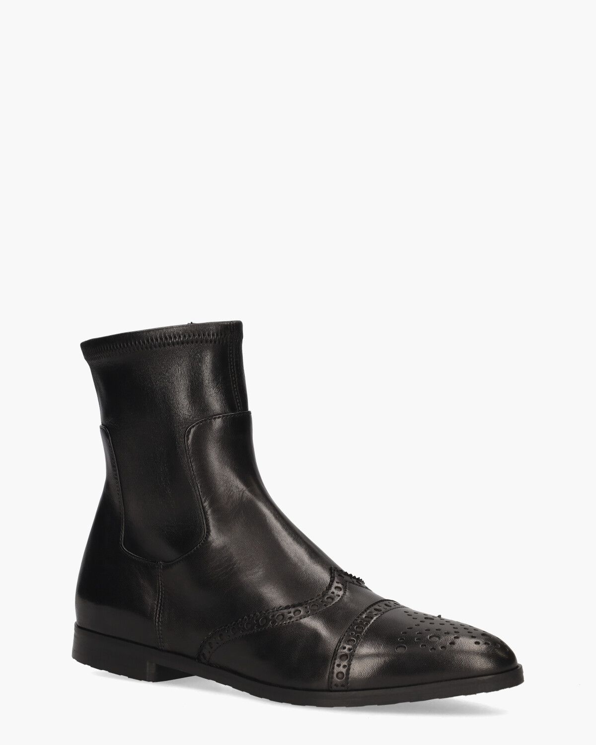 9016 Zwart Dames Enkelboots