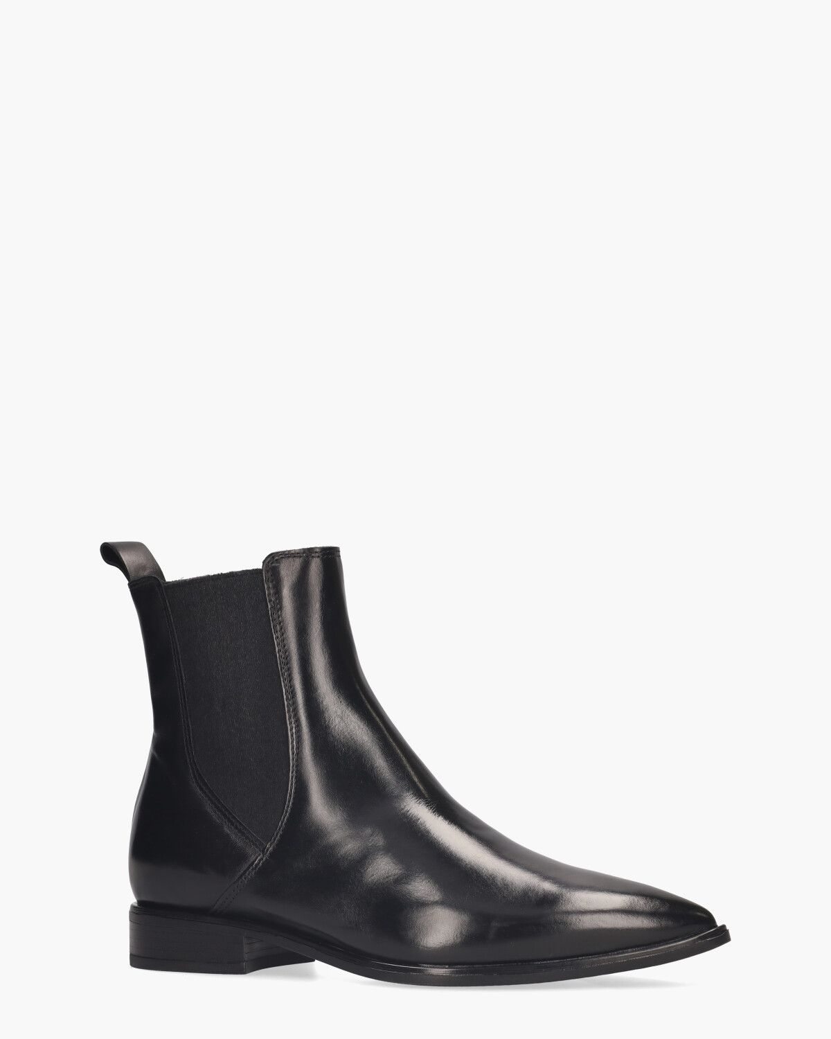 Vasiliki Zwart Dames Chelseaboots