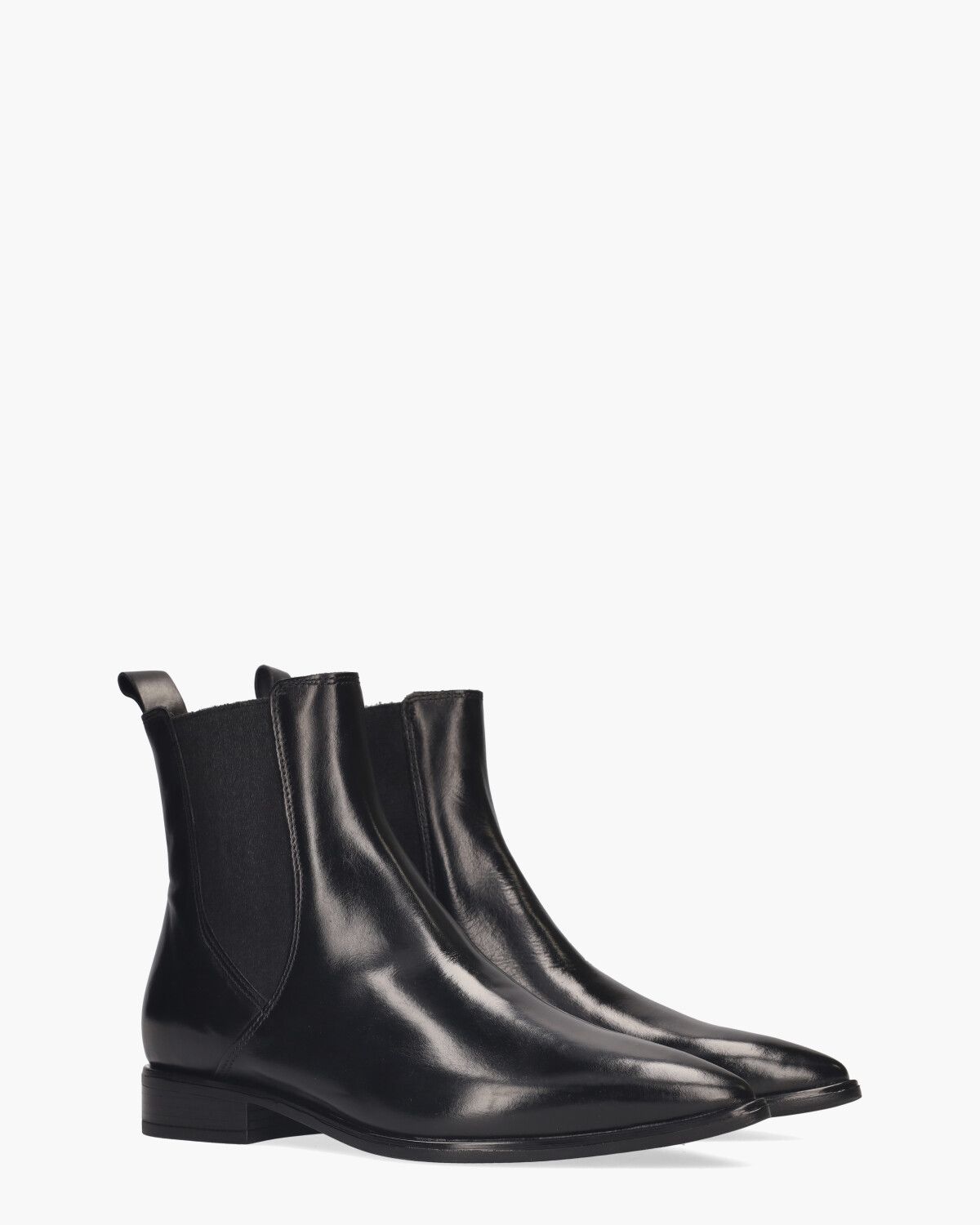 Vasiliki Zwart Dames Chelseaboots