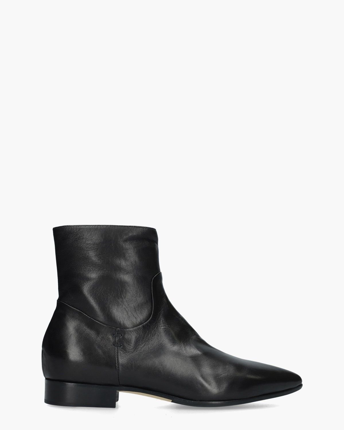 Madalina Zwart Dames Enkelboots