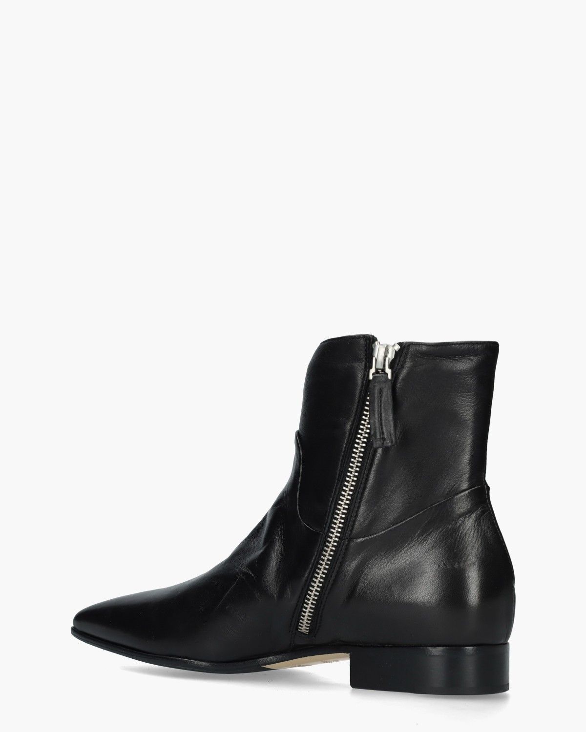 Madalina Zwart Dames Enkelboots