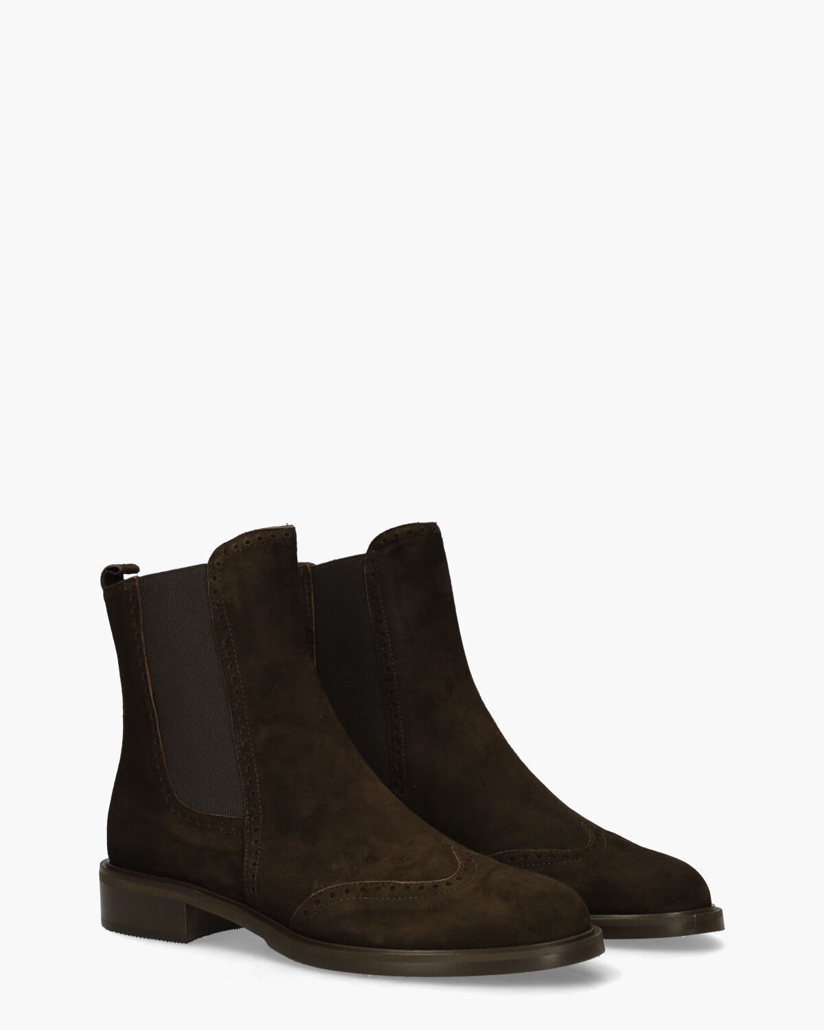 12270 Donkerbruin Dames Chelseaboots