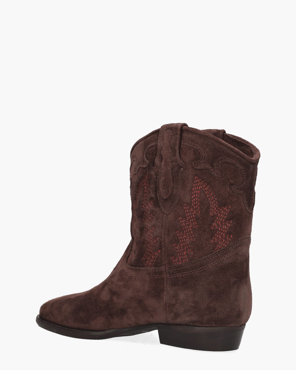 GD798 Bordeauxrood Dames Enkelboots