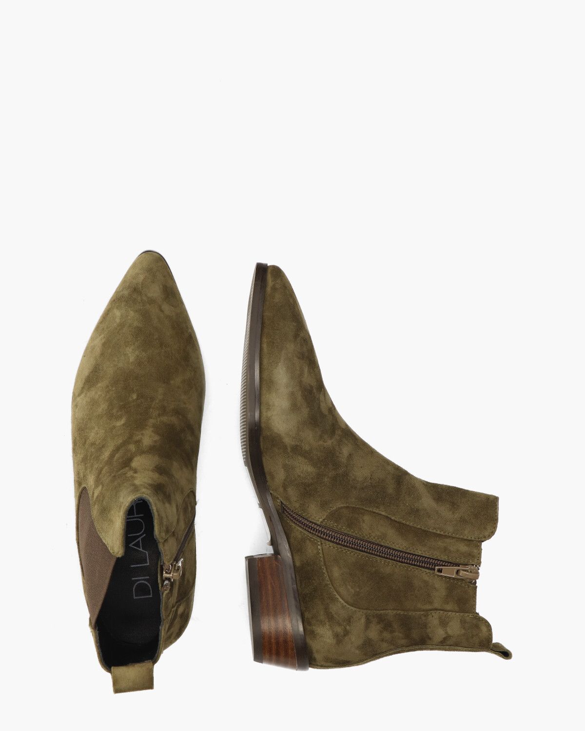Najla Groen Dames Chelseaboots