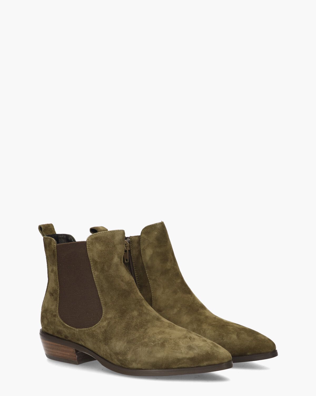 Najla Groen Dames Chelseaboots