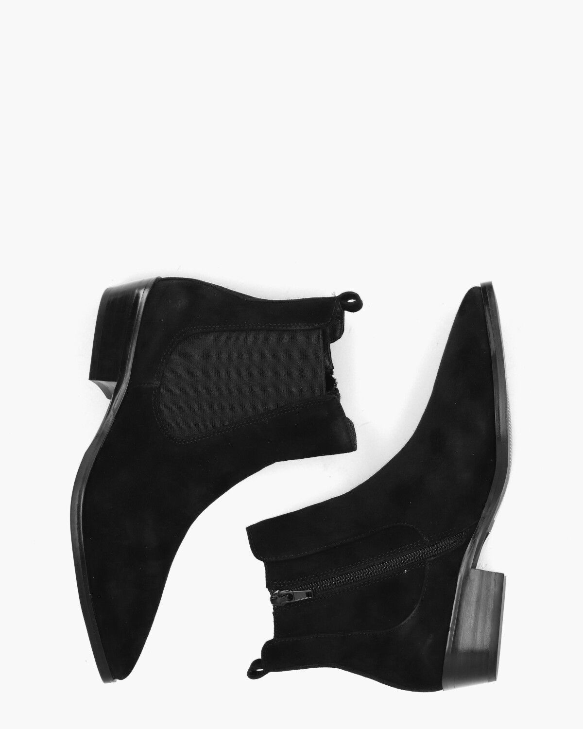 Najla Zwart Dames Chelseaboots