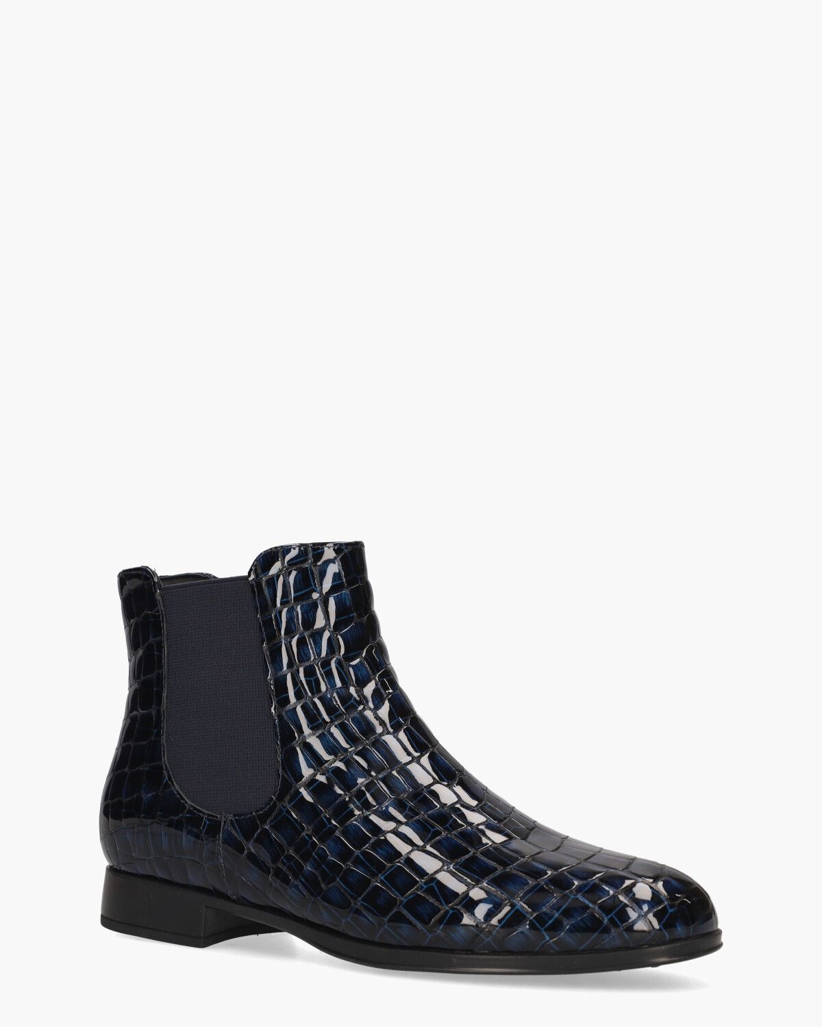 Valencia Donkerblauw Dames Enkelboots