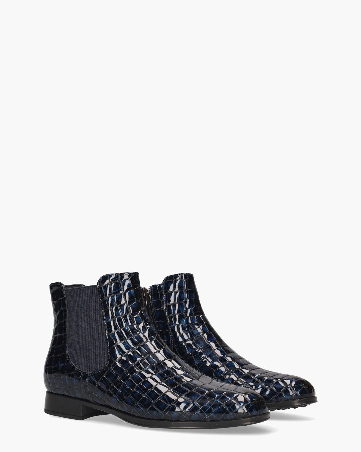 Valencia Donkerblauw Dames Enkelboots