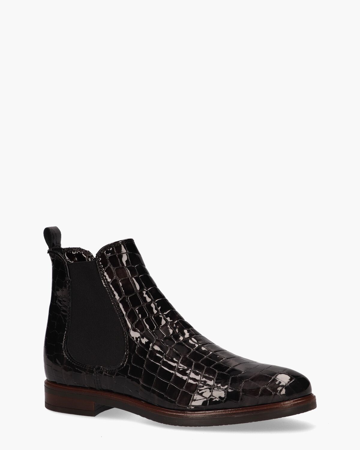 Livia Zwart Dames Chelseaboots