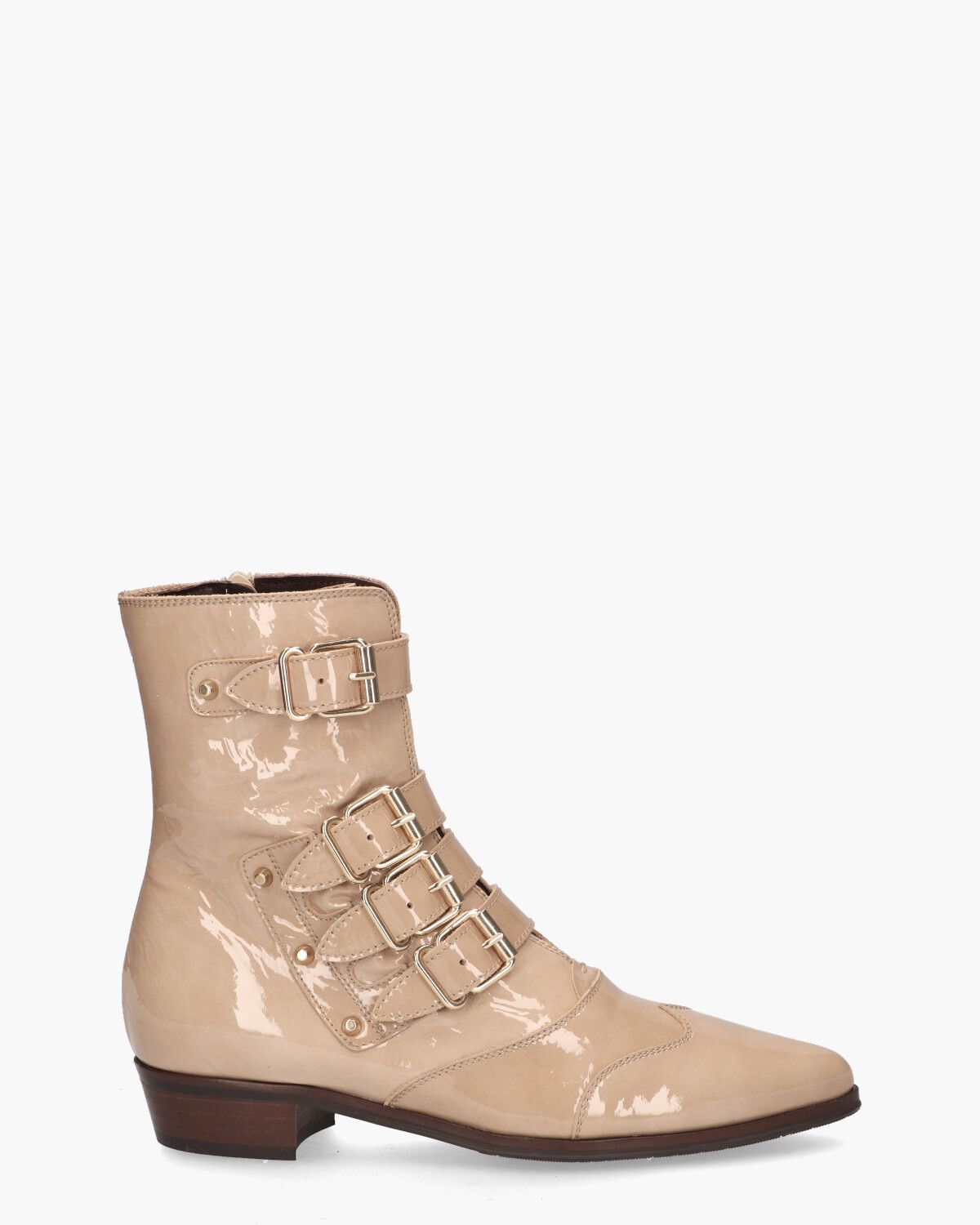 30333 Beige Dames Enkelboots