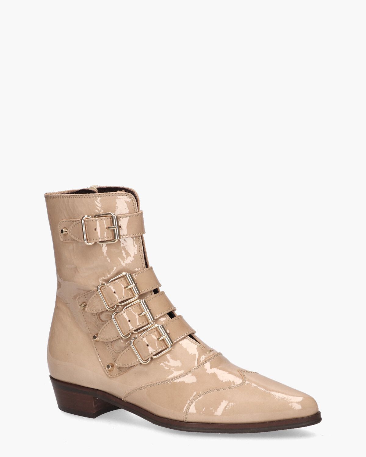 30333 Beige Dames Enkelboots