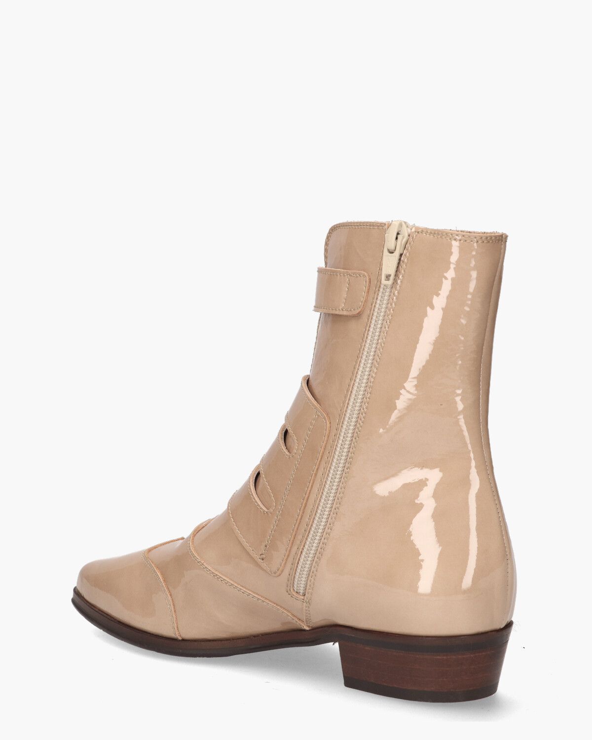 30333 Beige Dames Enkelboots
