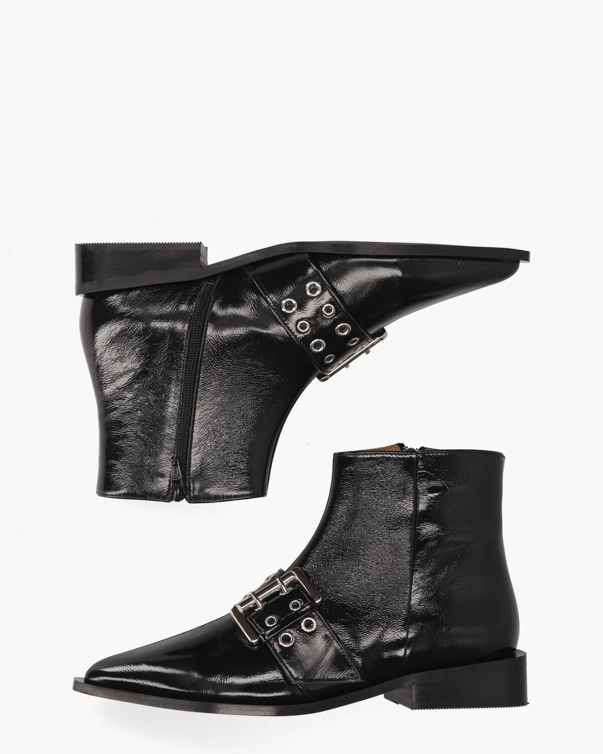 Nicole Zwart Dames Enkelboots