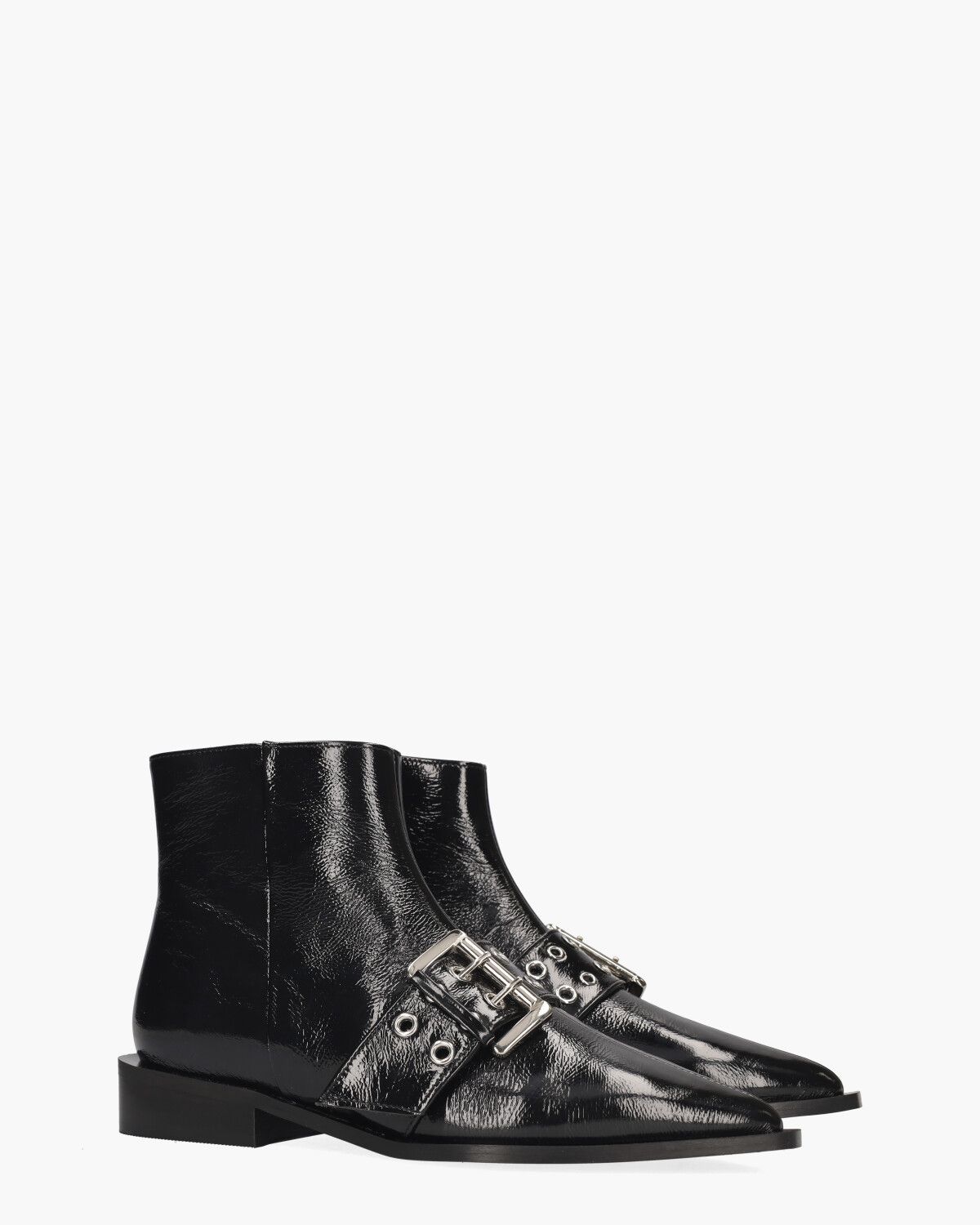 Nicole Zwart Dames Enkelboots