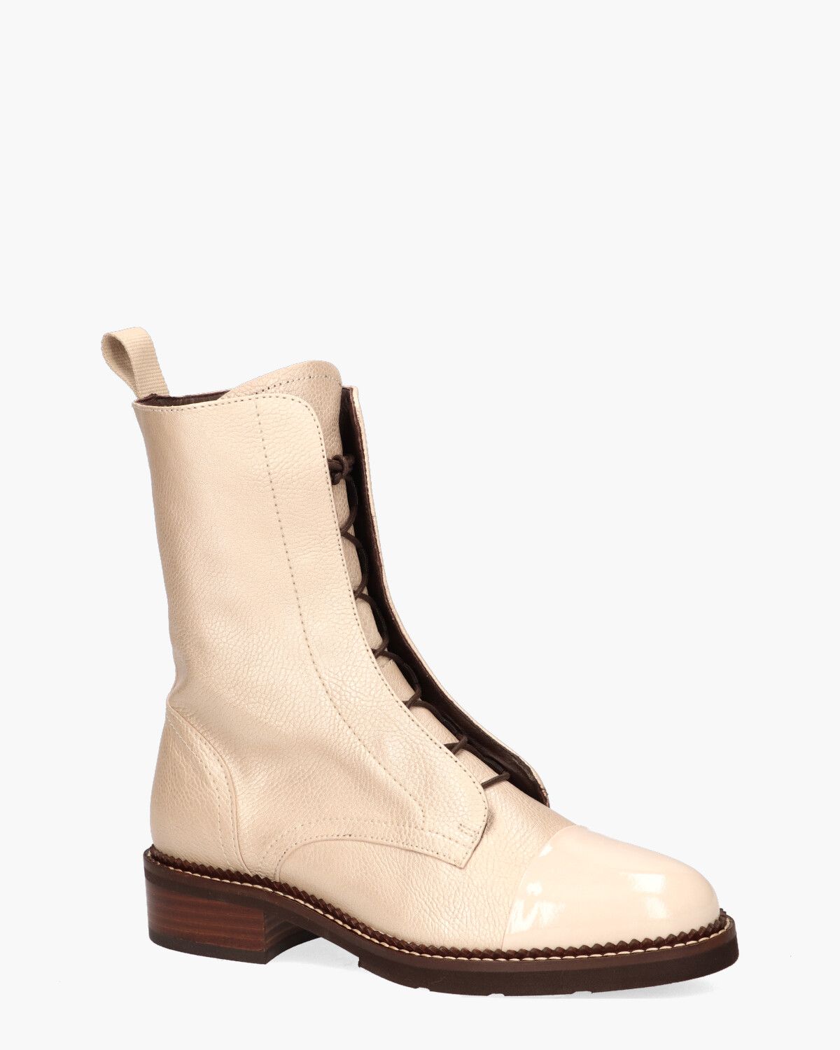 32105 Ecru Dames Veterboots