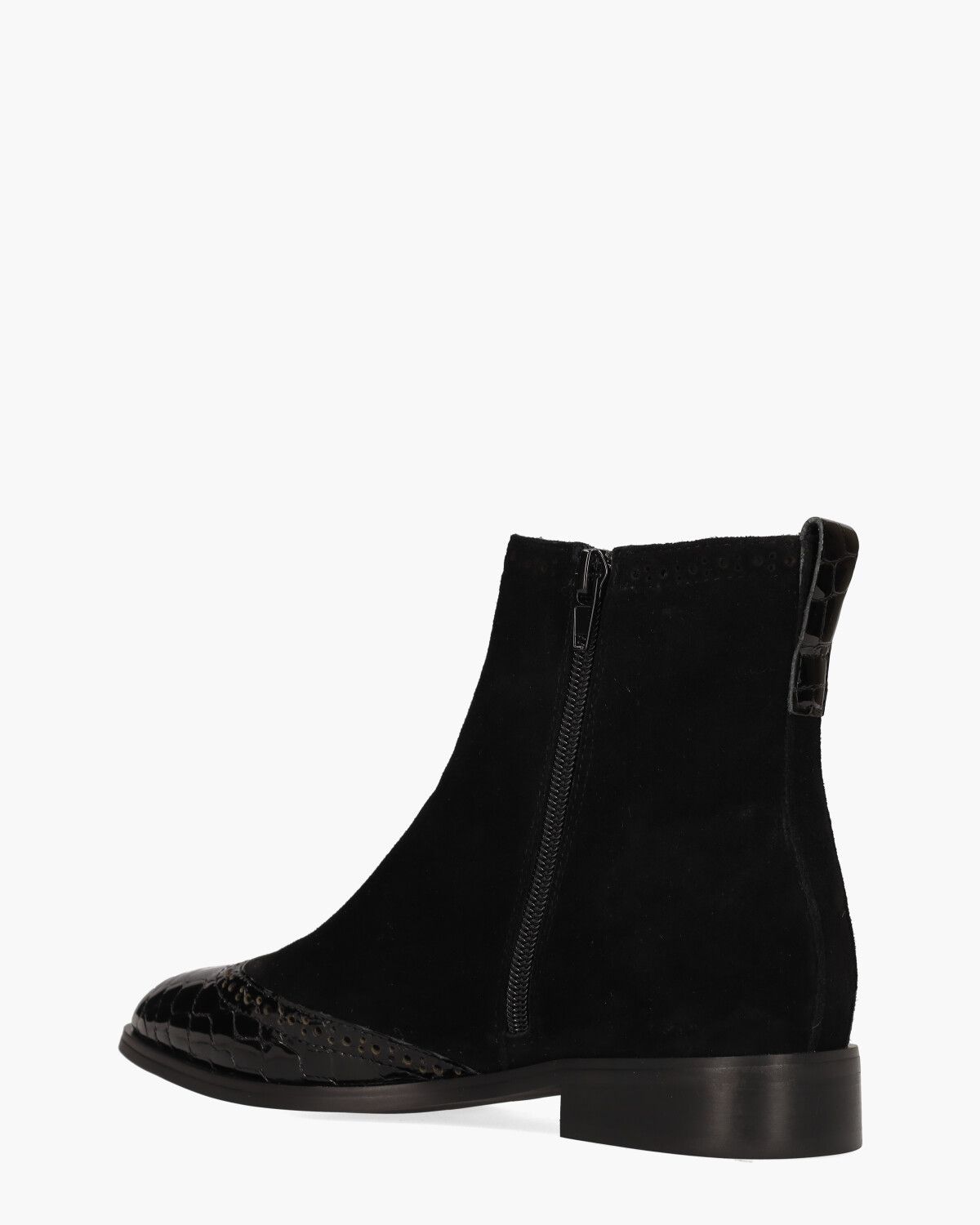 Sheralyn Zwart Dames Chelseaboots