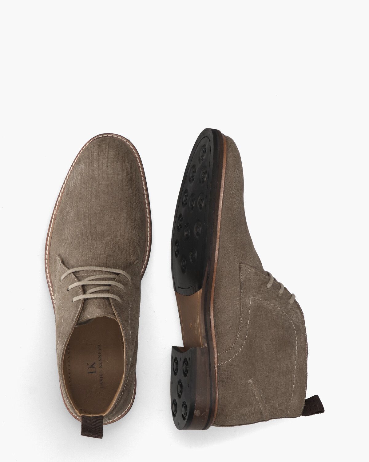 Uri Taupe Heren Veterboots
