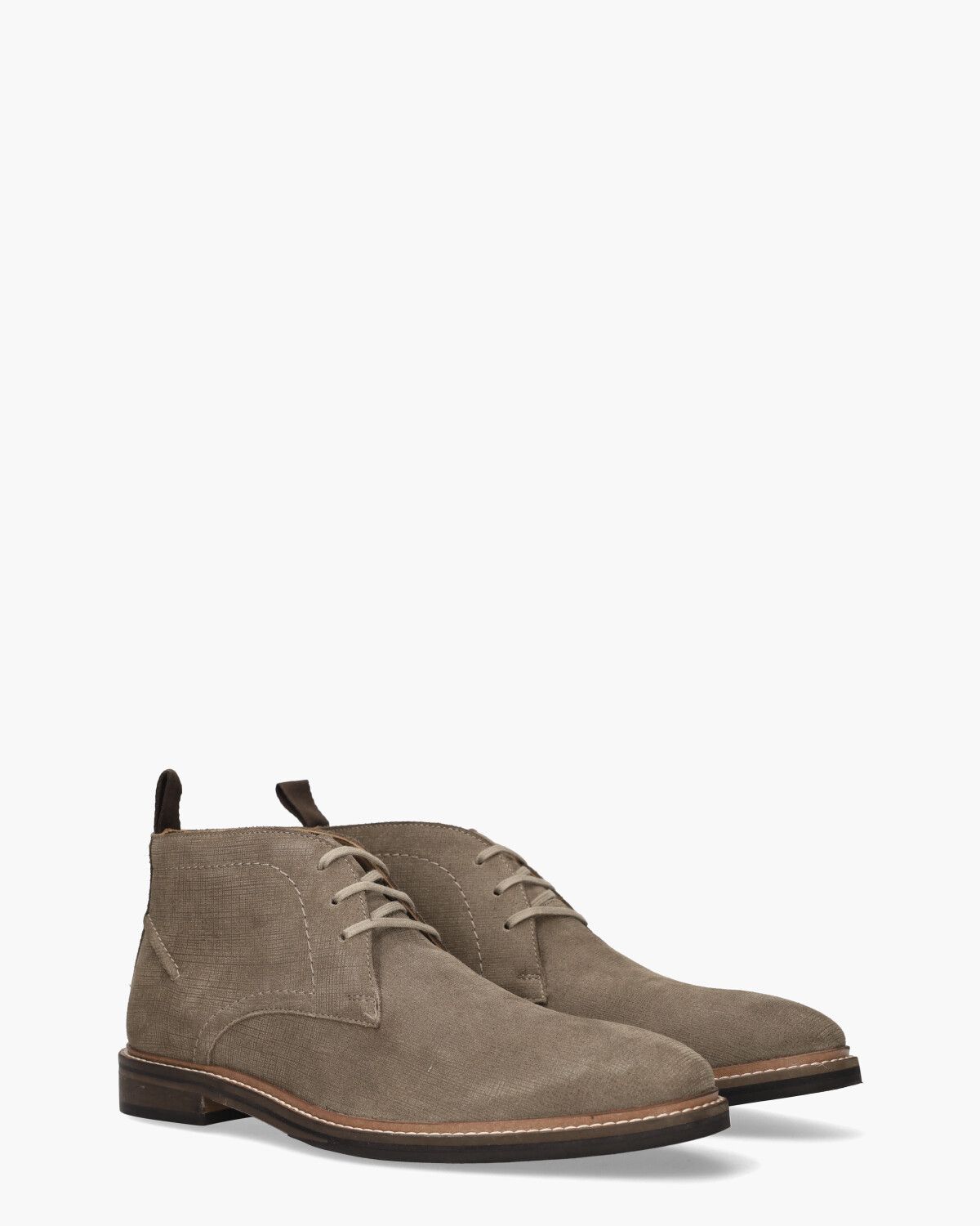 Uri Taupe Heren Veterboots