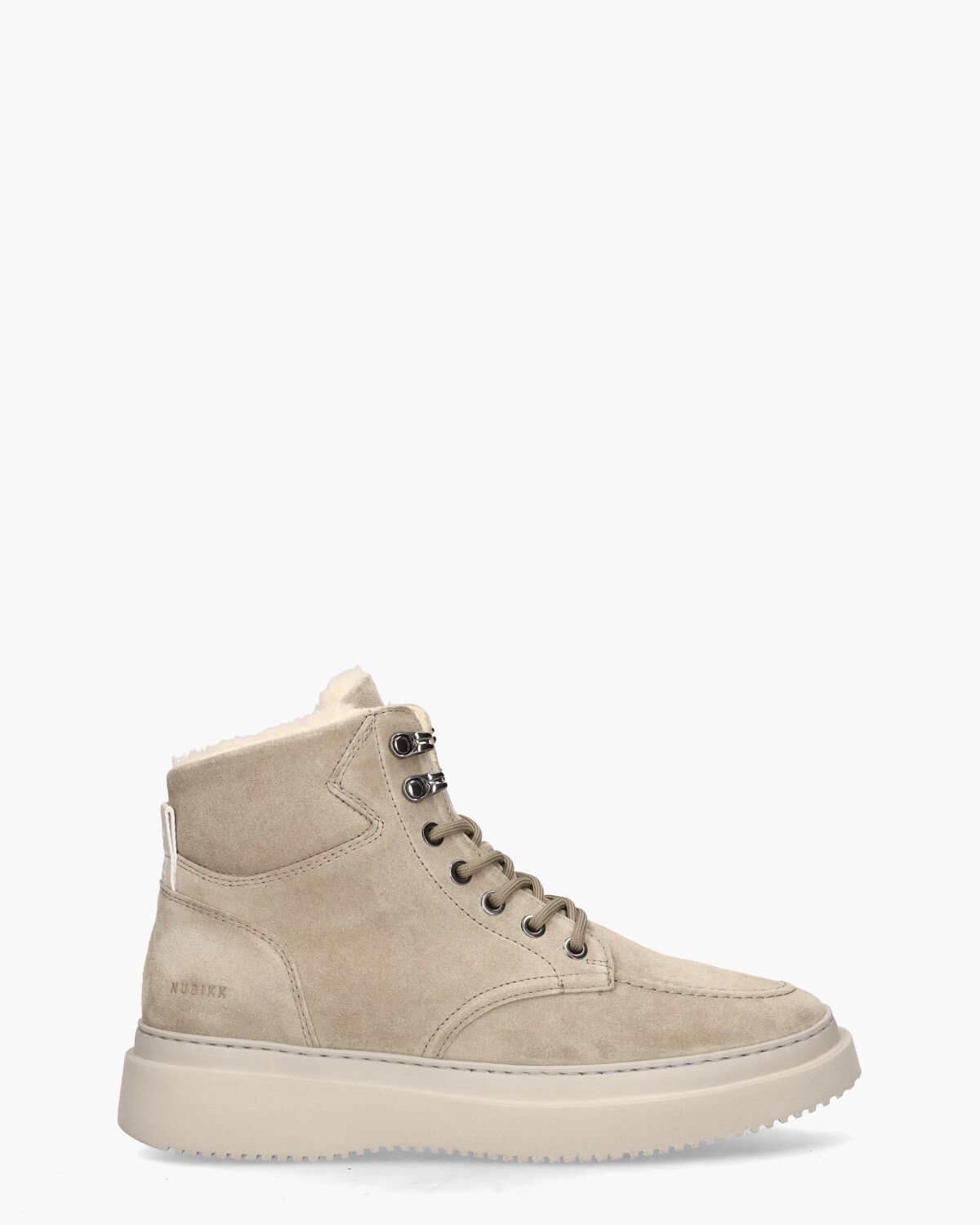 Jonah Polar Fur Beige Heren Veterboots