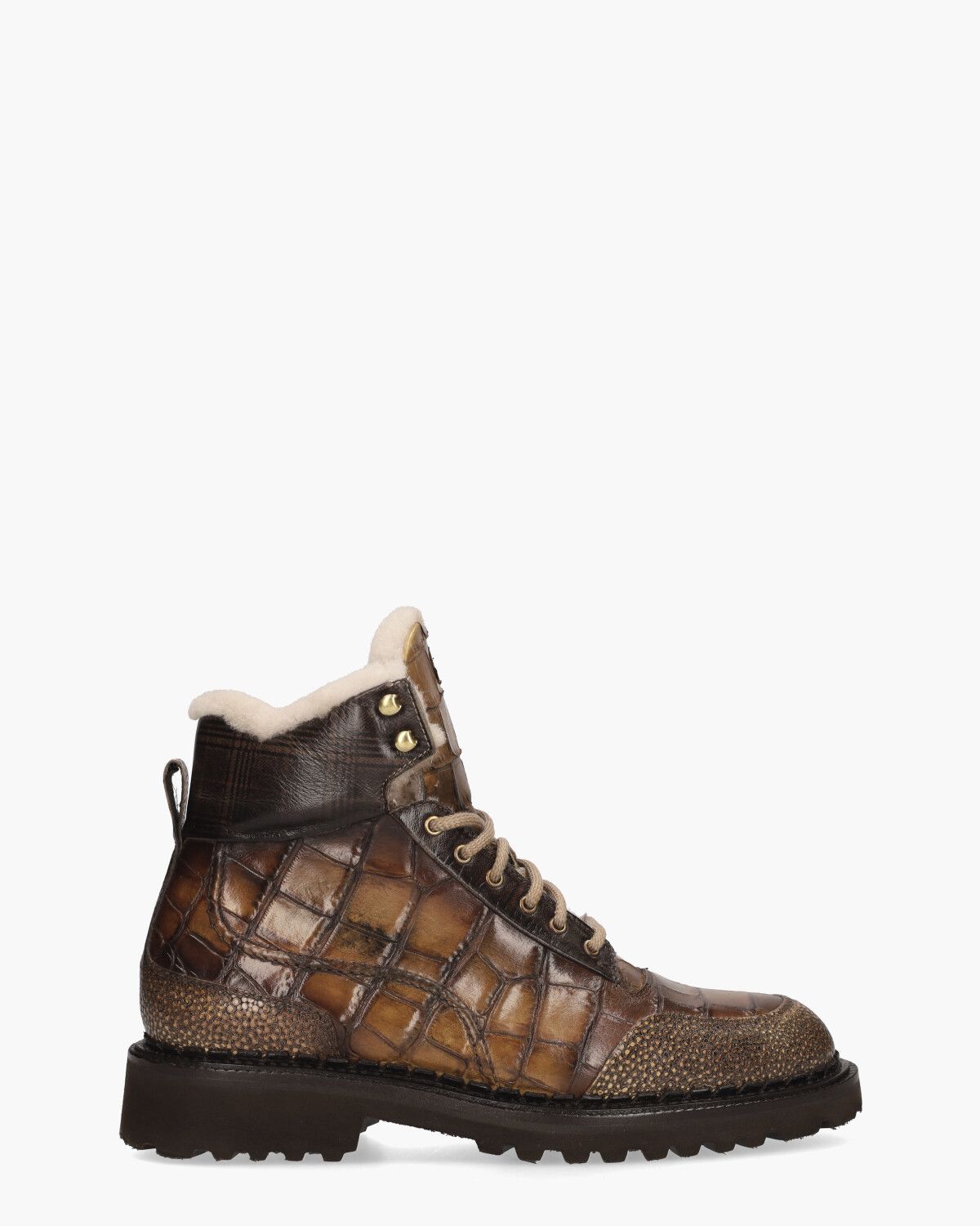 0714 Bruin Herenboots