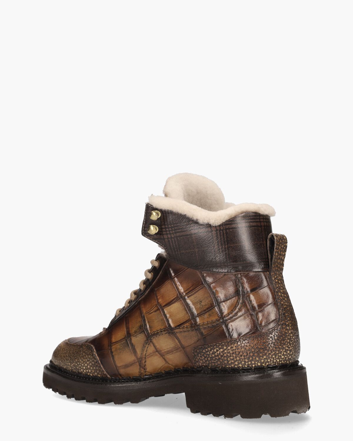 0714 Bruin Herenboots